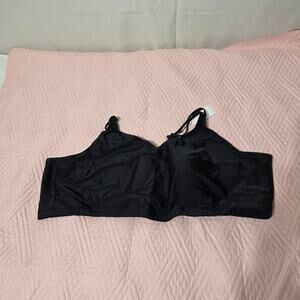 Universal Standard Black Sport Bikini Swim Top Size 4XL